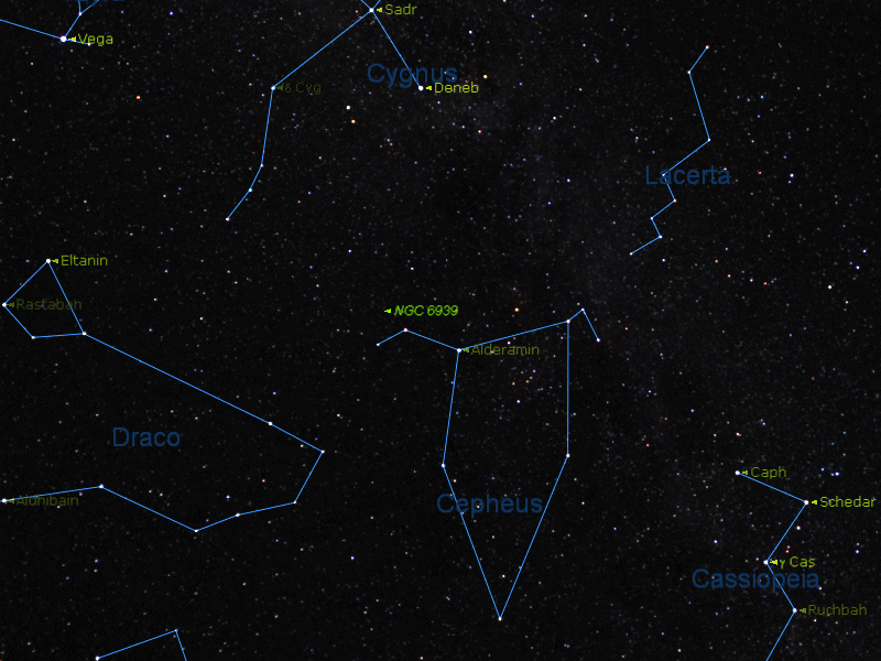 Localisation de NGC 6939